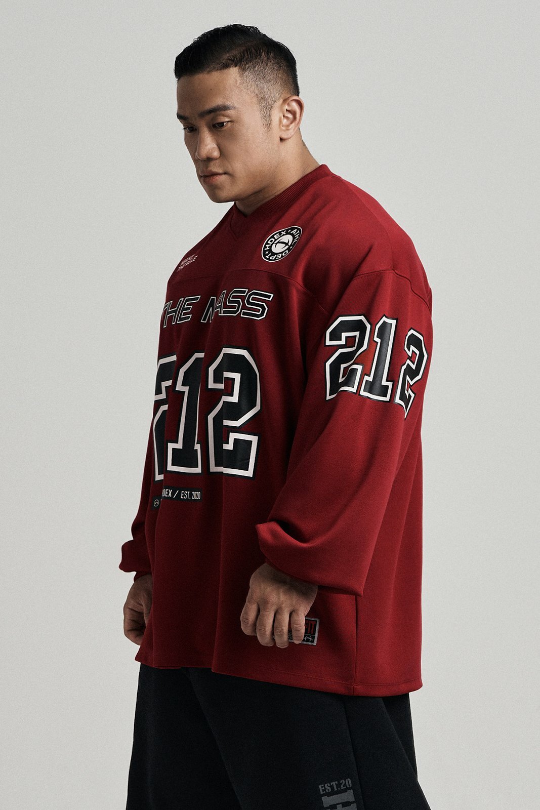【HDEX】 The Mass 212 Giant Fit Rugby Jersey Long Sleeve MUSINSA | HDEX The Mass 212 Giant Fit Rugby Jersey Long
