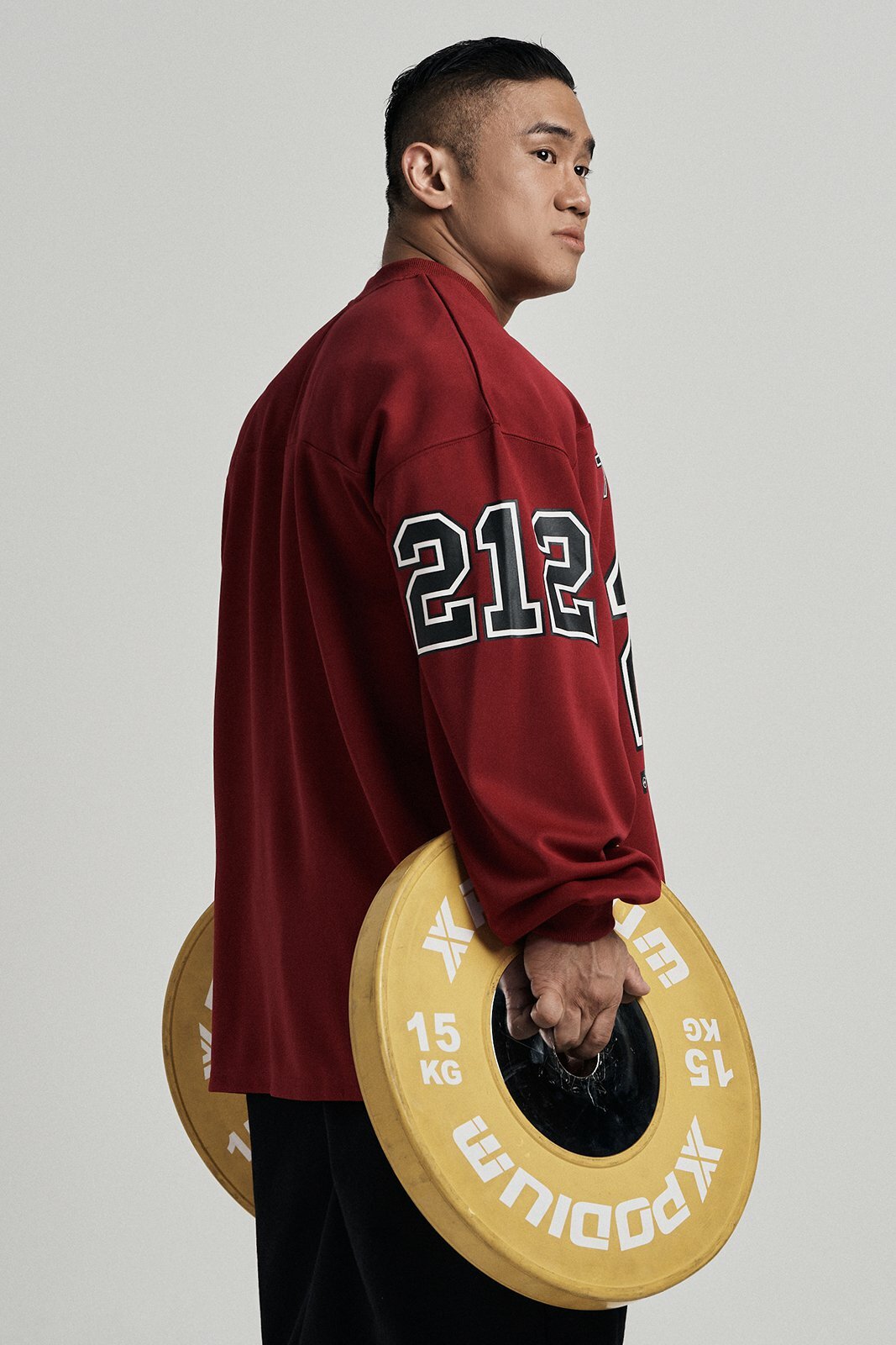 HDEX The Mass 212 Giant Fit Rugby Jersey Long Sleeve -