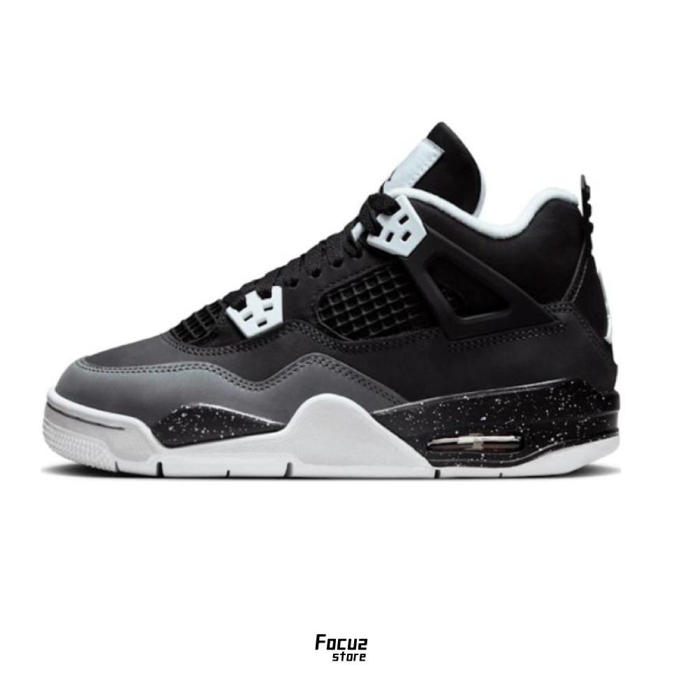 【Focus Store】現貨秒發 Nike Air Jordan 4 Retro GS "Fear" 恐懼 復刻 黑灰 FQ8213-002