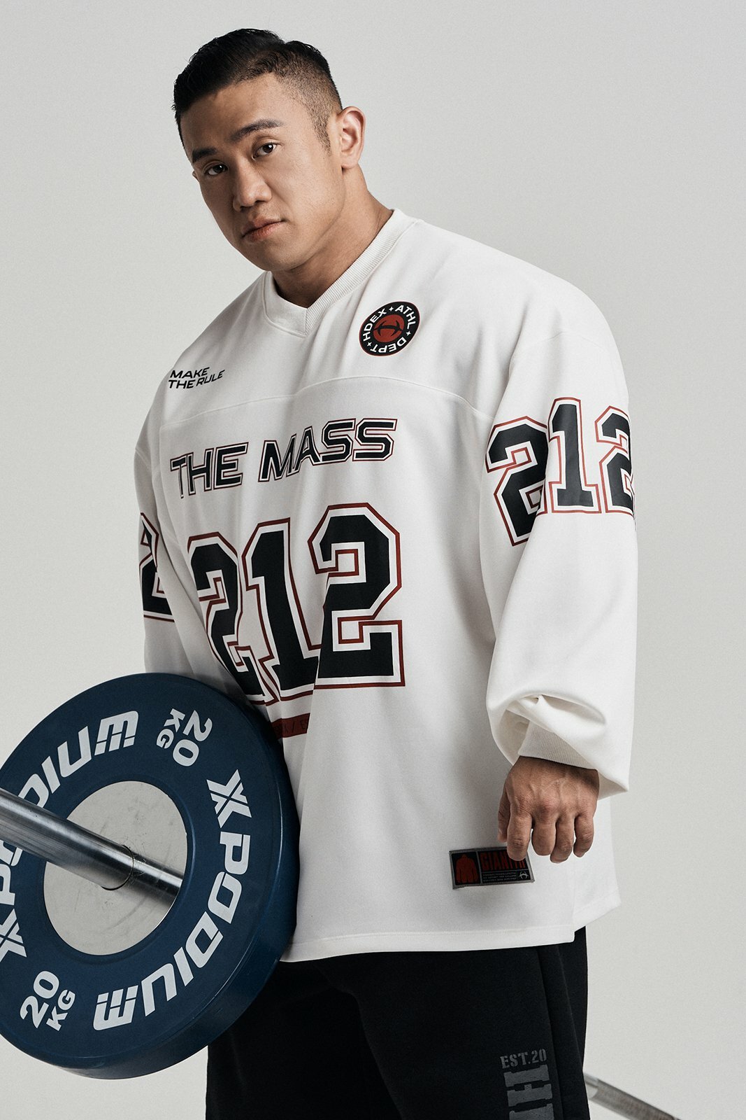 【HDEX】 The Mass 212 Giant Fit Rugby Jersey Long Sleeve HDEX The Mass 212 Giant Fit Rugby Jersey Long Sleeve -