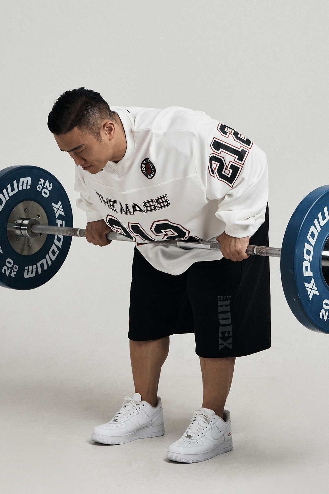 HDEX The Mass 212 Giant Fit Rugby Jersey Long Sleeve -