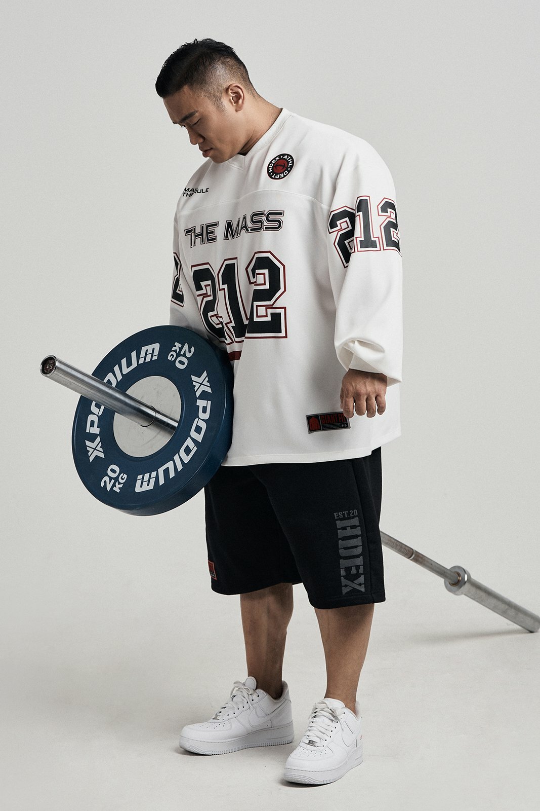 HDEX The Mass 212 Giant Fit Rugby Jersey Long Sleeve -