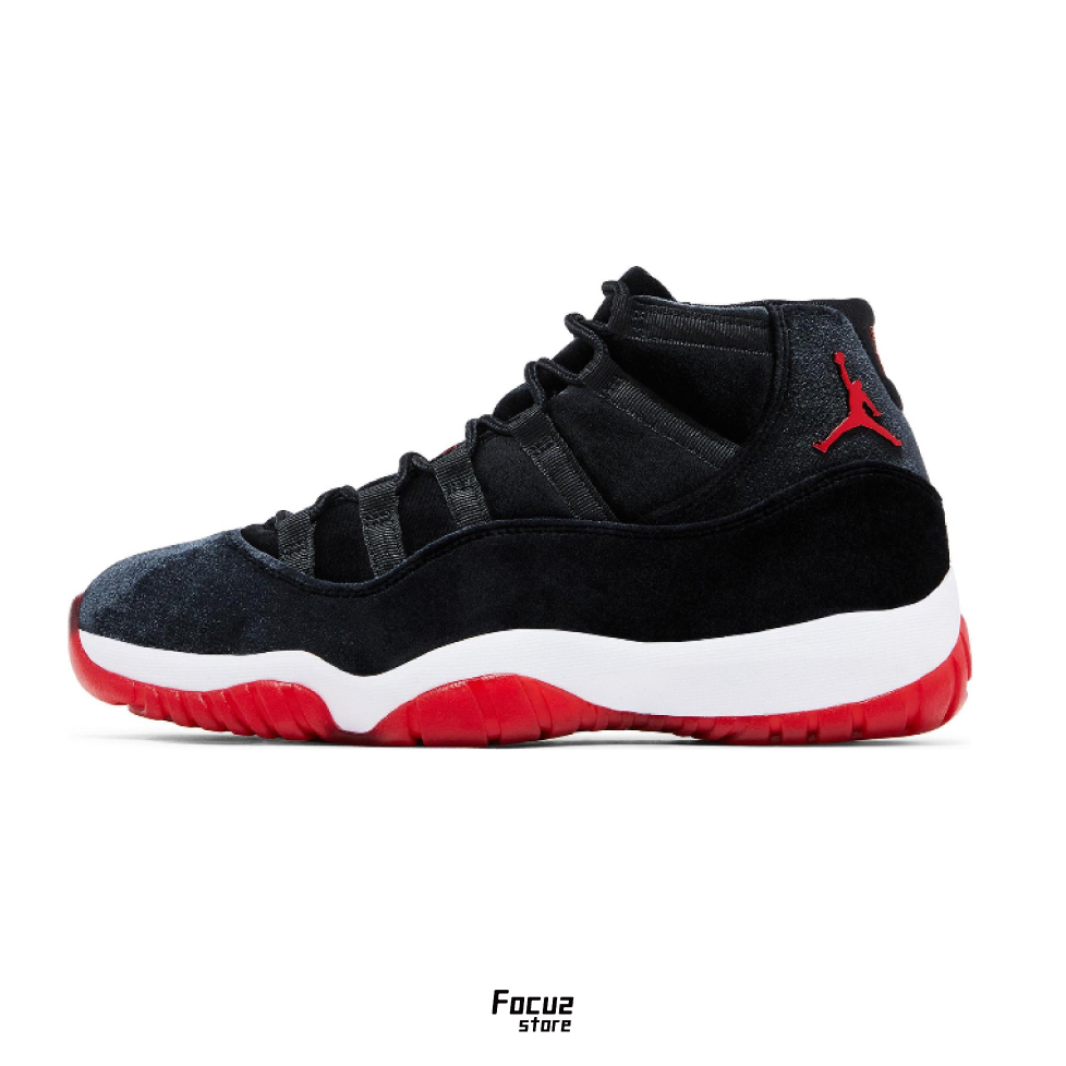 【Focus Store】現貨秒發 Nike Air Jordan 11 Retro Wmns "Bred Velvet" 黑紅 DB5457-061