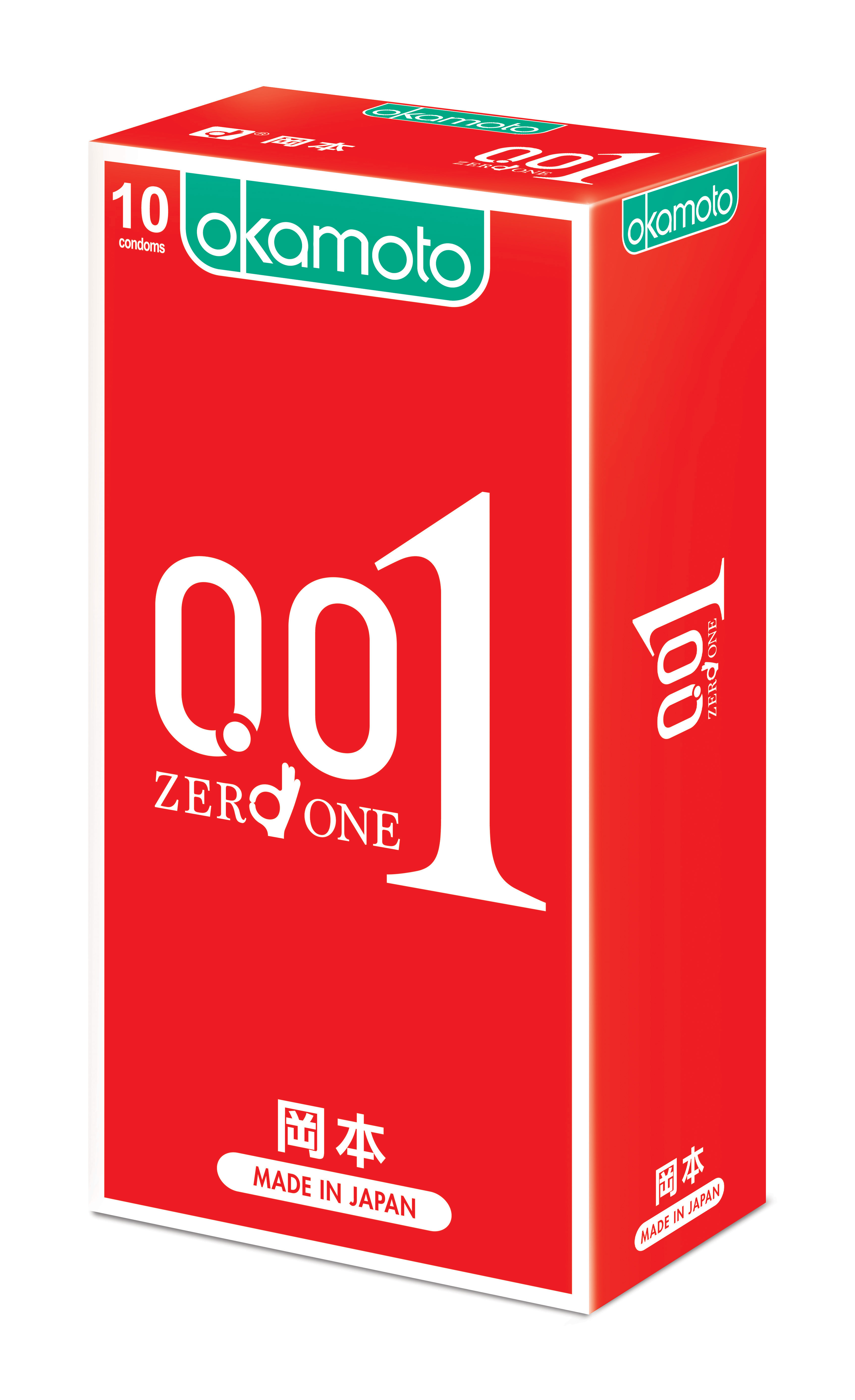 岡本0.01 水性聚氨酯10片裝PU 安全套