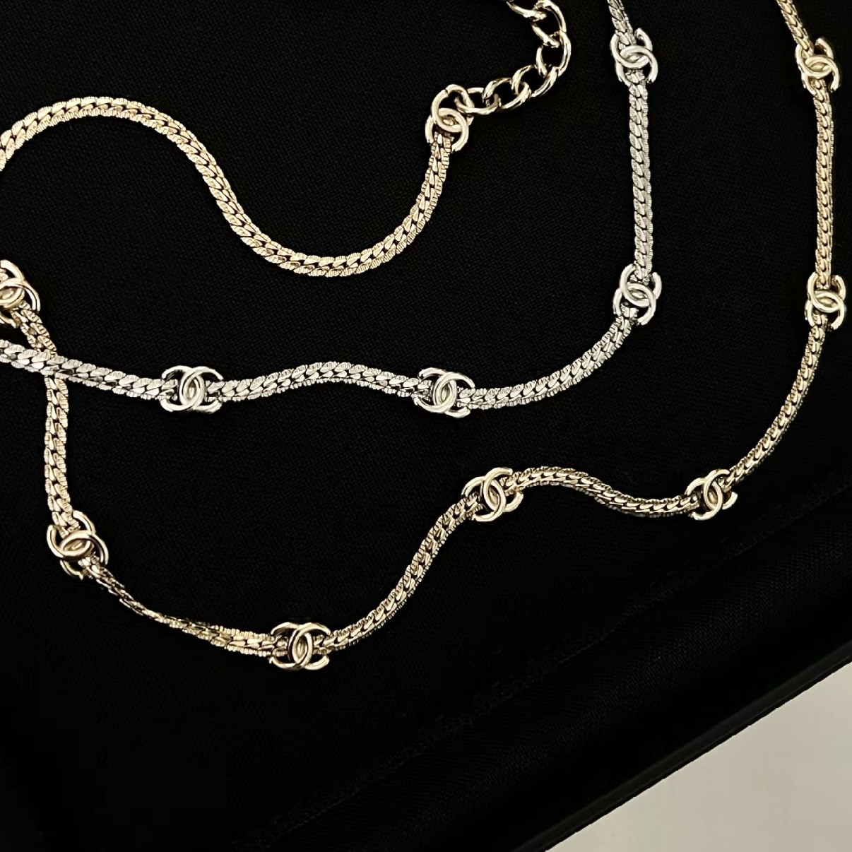 18k香奶奶”24b五花/七花小雙c兩色高奢定製蛇骨鏈