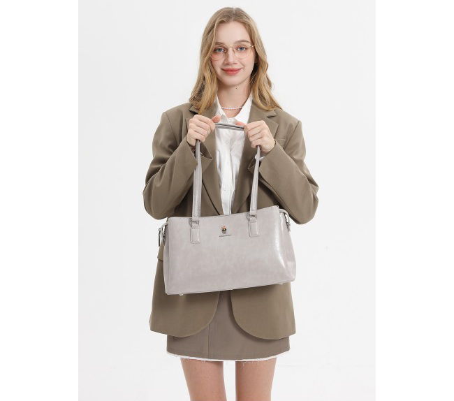 單肩公事包大容量-一色(RA24-P1030)售完