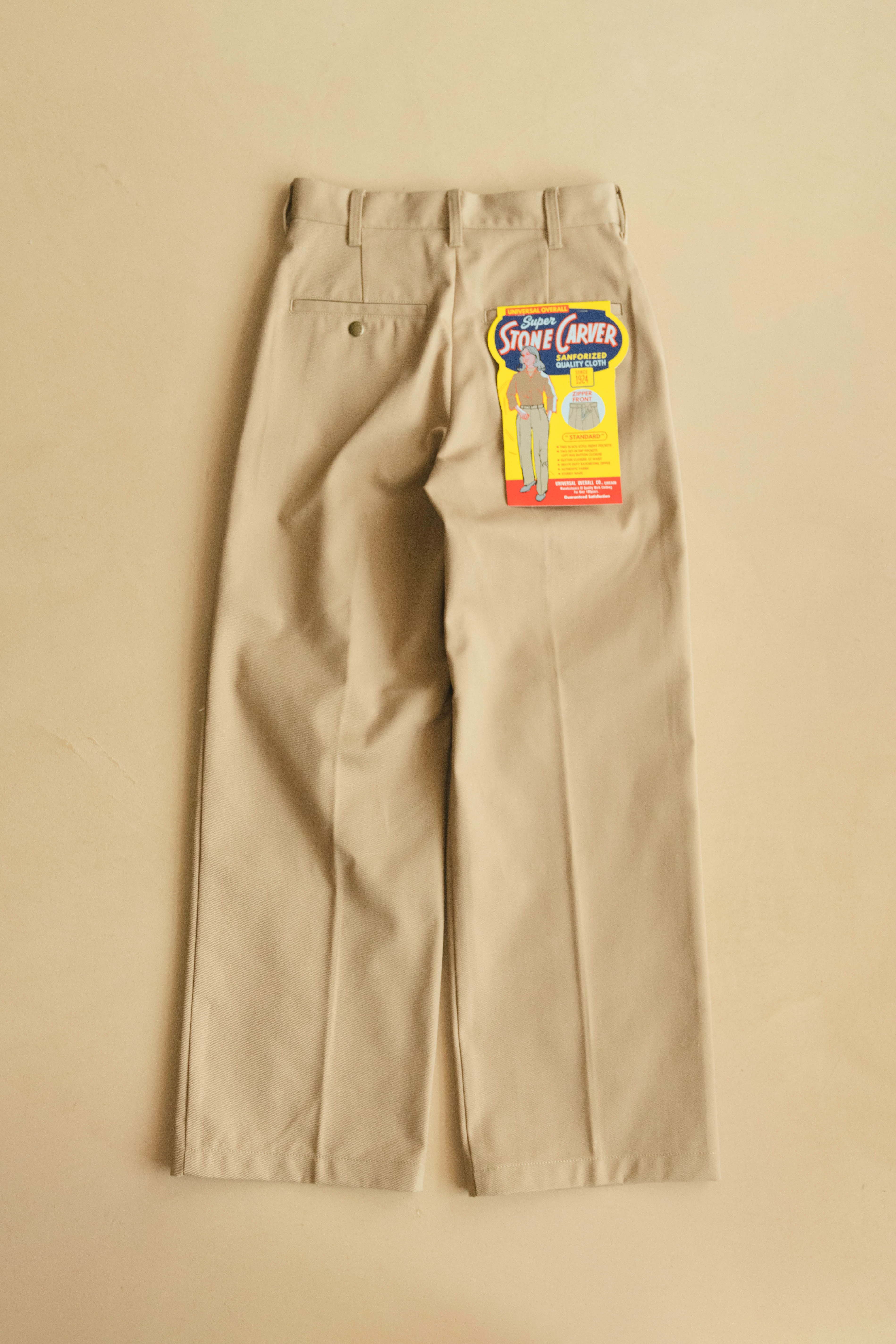 UNIVERSAL OVERALL HERITAGE TUCK WIDE PANTS (2色)