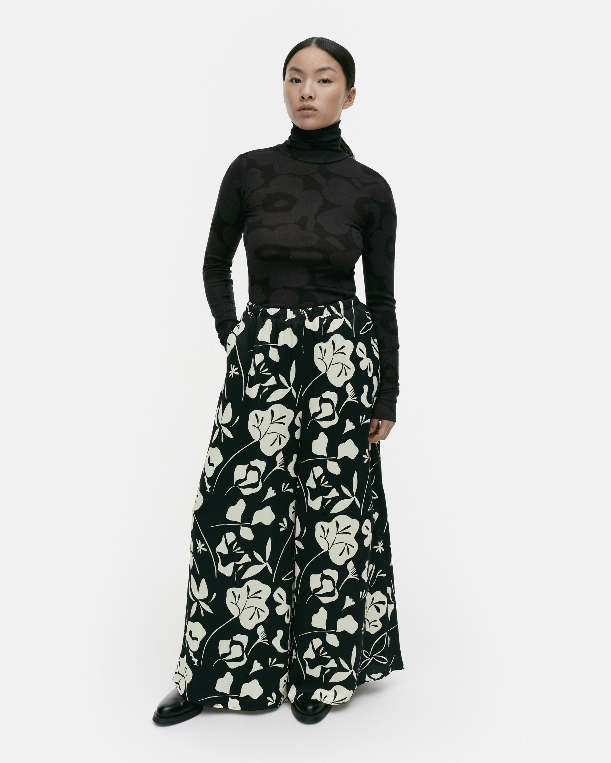 SH ERANTO NOKTURNO 印花長褲