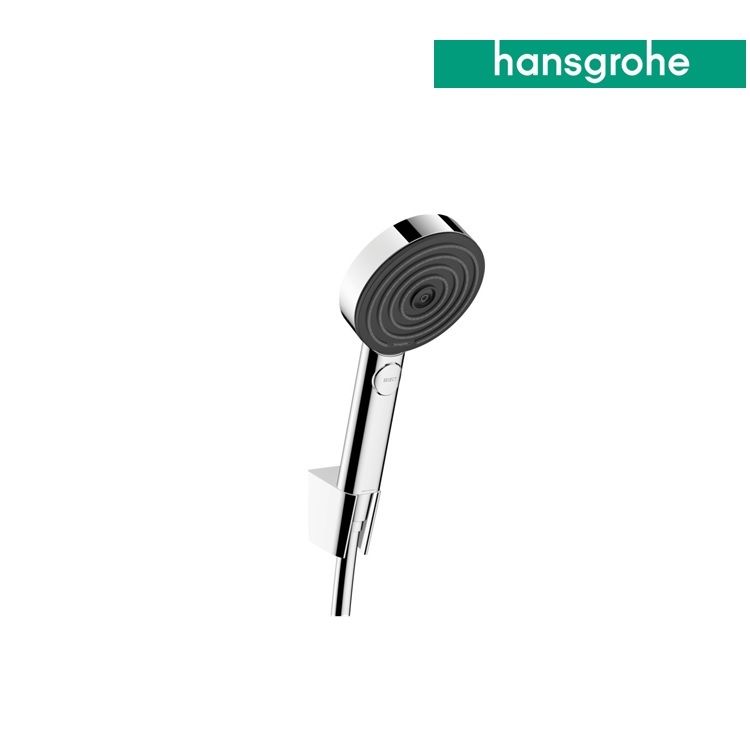 hansgrohe Pulsify Select 24305, -000 Shower holder set 105 PowderRain 3jet relaxation EcoSmart with 160cm hose