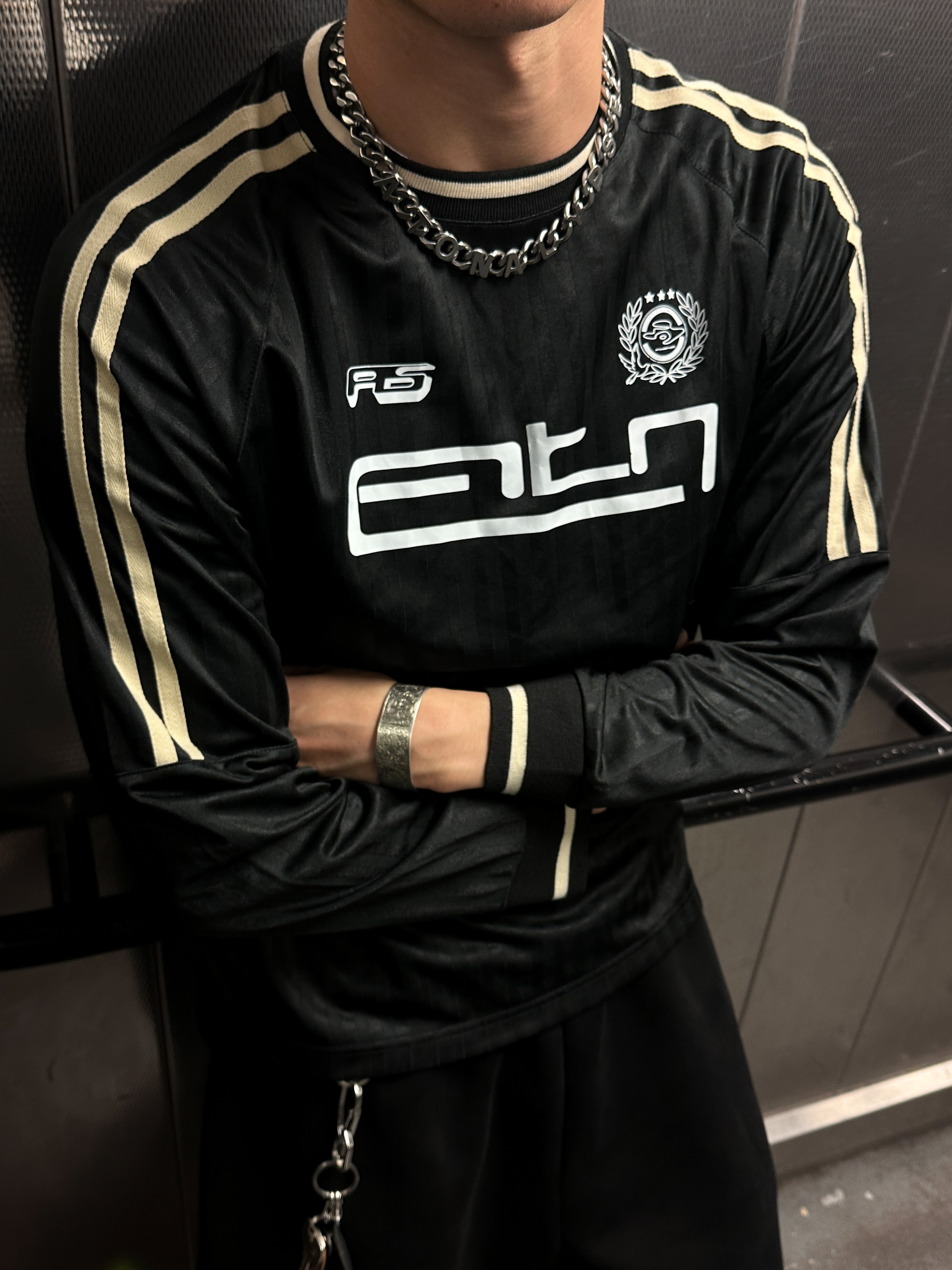 ATONE STUDIO 24FW ATN FOOTBALL JERSEY 緞面 球衣