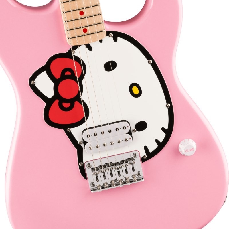 Fender X Hello Kitty 粉色電吉他公司貨【宛伶樂器】