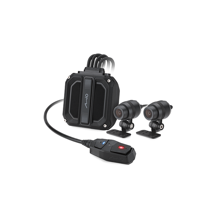 【限時折扣】Mio MiVue™ M802WD 勁系列 分離式WIFI GPS 雙鏡頭機車行車記錄器