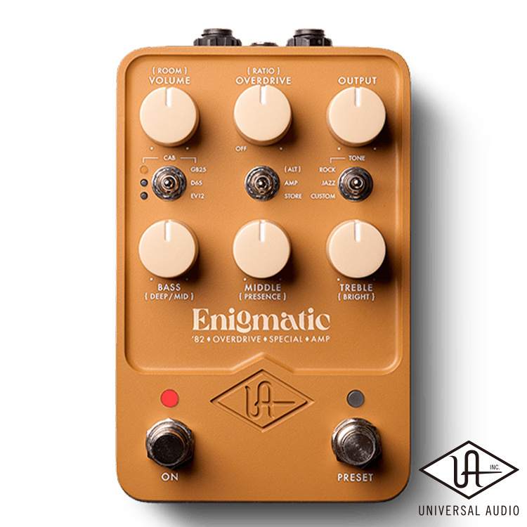 Universal Audio UAFX Enigmatic '82 ODS Amp 效果器