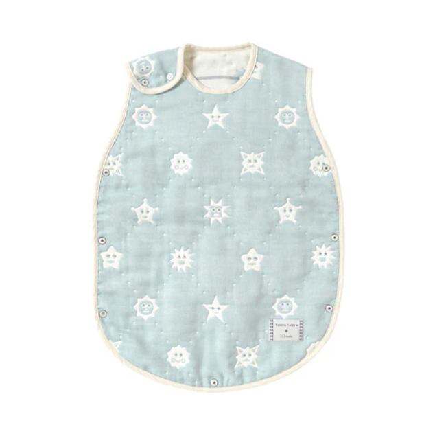 日本製 10MOIS tupera tupera 六重紗睡袋 嬰童版 0-3歲