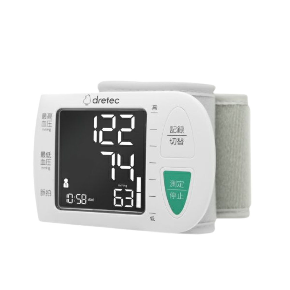 Dretec 薄型手腕式血壓計 BM-111