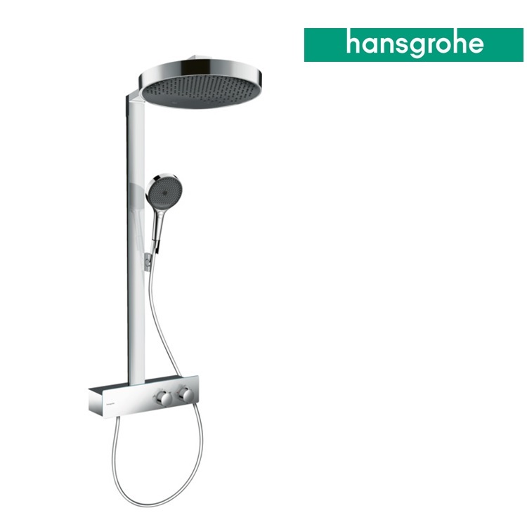 hansgrohe Rainfinity 26853, -000 Showerpipe 360 1jet with ShowerTablet 350