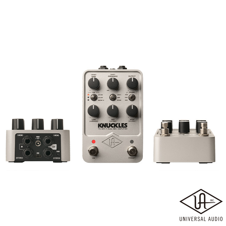 Universal Audio UAFX Knuckles '92 Dual Rec Amp 效果器