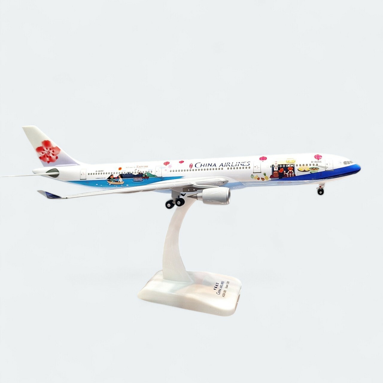 中華航空 A330-300 スイートモデル　航空機模型 JC Wings A330-300 チャイナ・エアライン（中華航空） B-18351 1