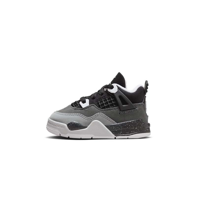Air Jordan 4 Retro "Fear" TD 2024 恐懼 黑白 小童 FV4538-002 [台灣現貨]
