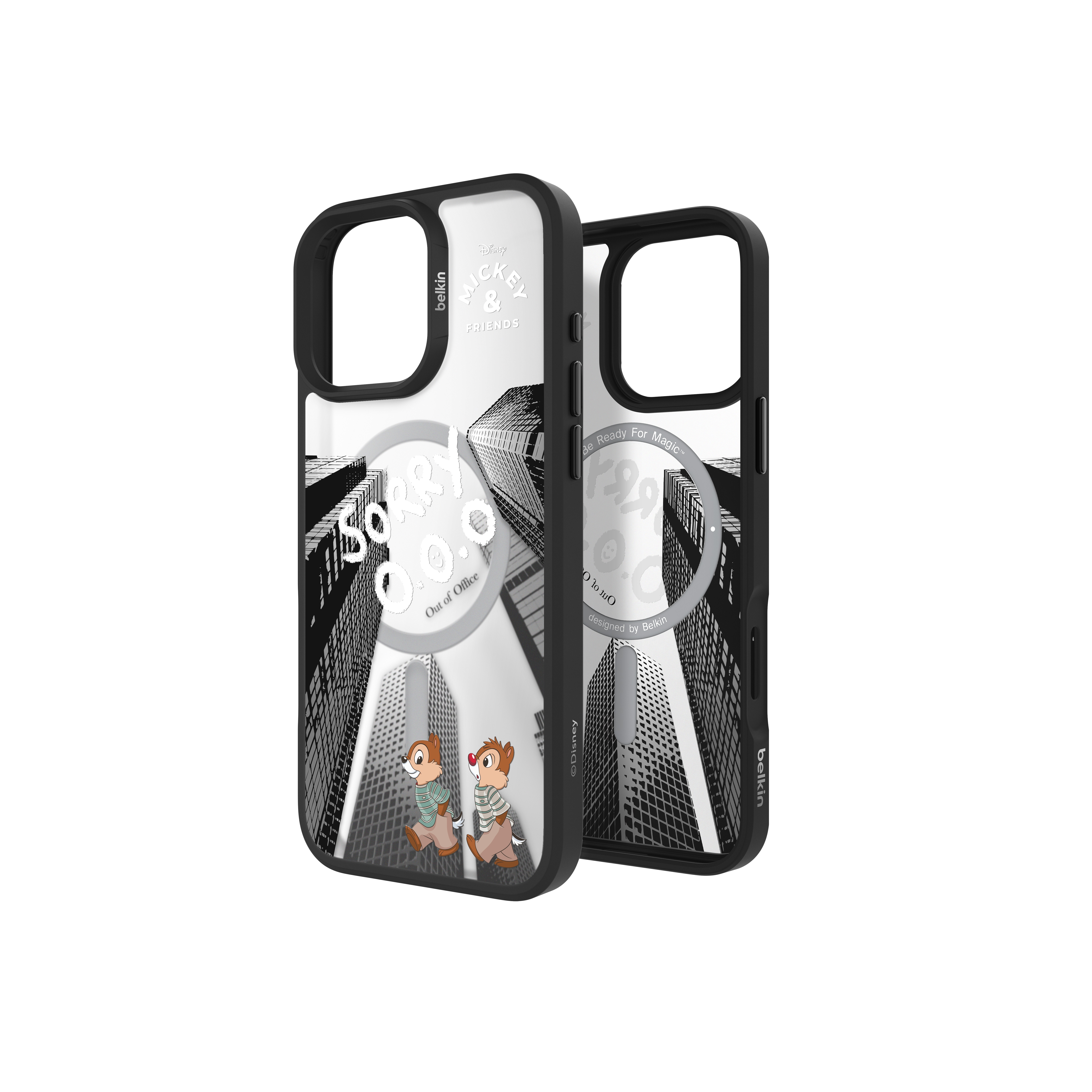 SheerForce™ Magnetic Protective Case for iPhone 16 Pro / iPhone 16 Pro Max (Chip & Dale)