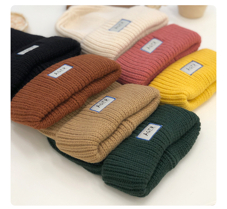 《5199》百搭粗線針織帽