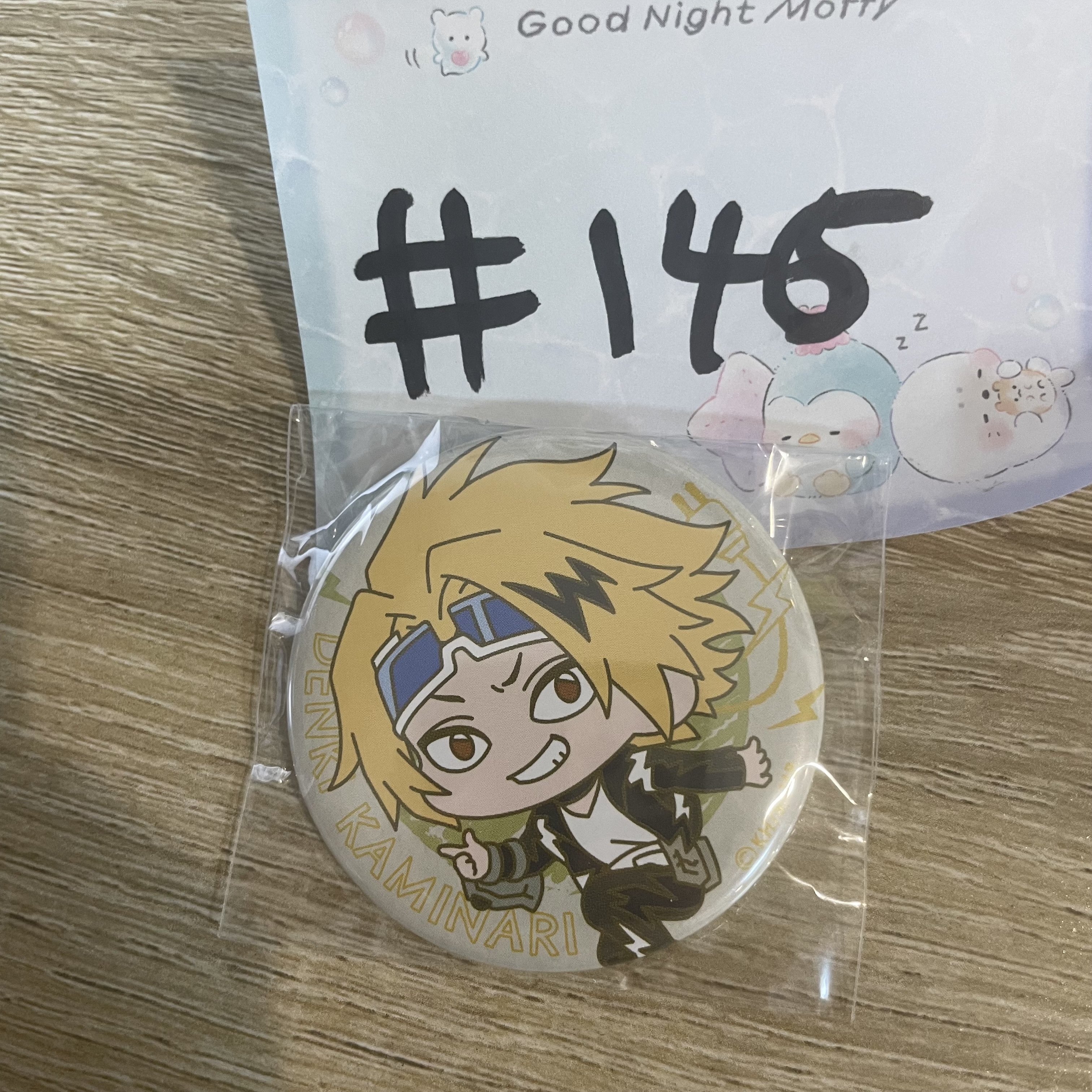 我的英雄學院   上鳴 襟章#146