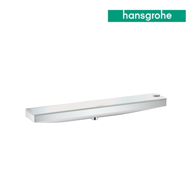 hansgrohe Rainfinity 26858, -000 Wall outlet 500 with shower holder right & shelf