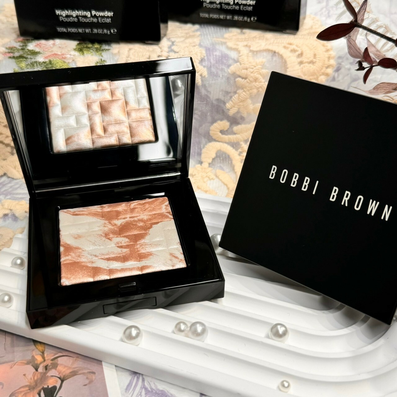 Bobbi Brown 芭比波朗 金緻美肌粉 #絲光 Pink Glow (五花肉打亮) 8g
