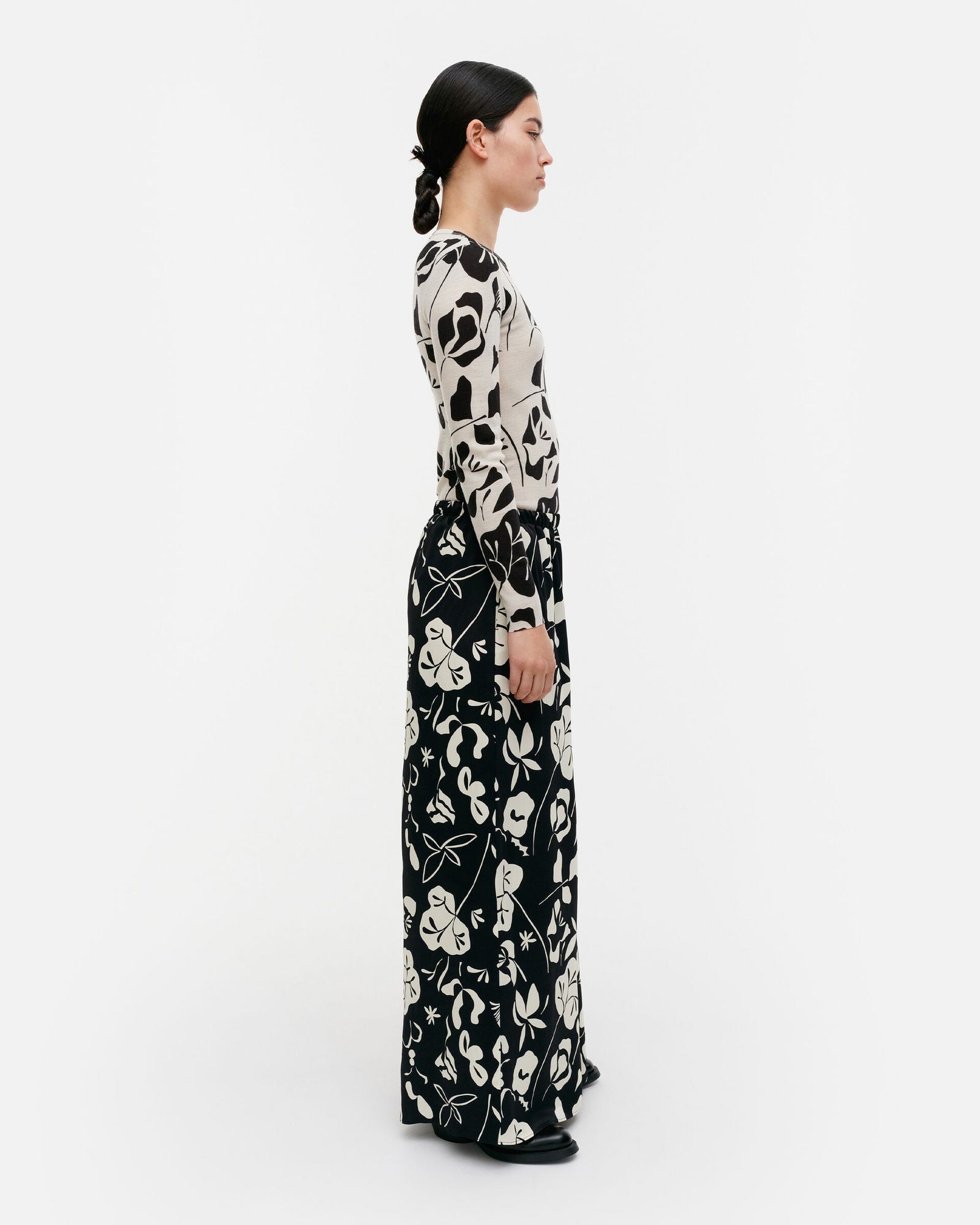 JOUSTO NOKTURNO 羊毛印花上衣