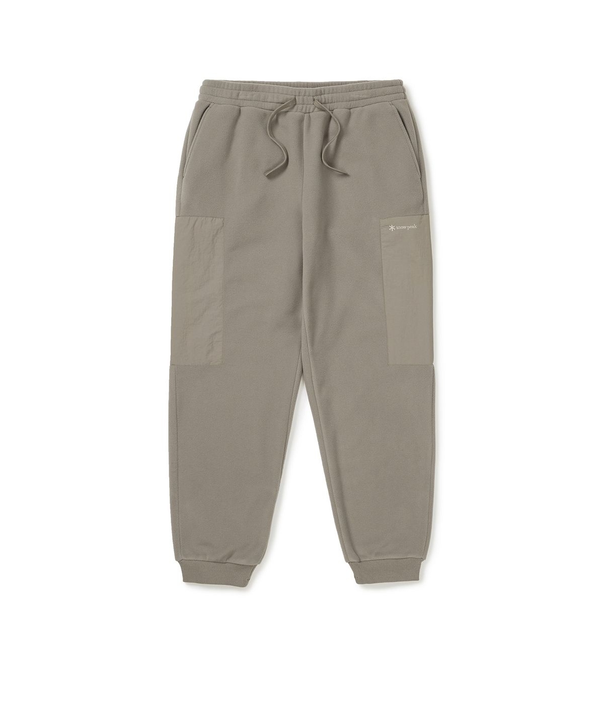 【代購】Snow Peak 雪諾必克 Polartec Jogger Pants 縮口褲 拼接 長褲 S24WMTFP74