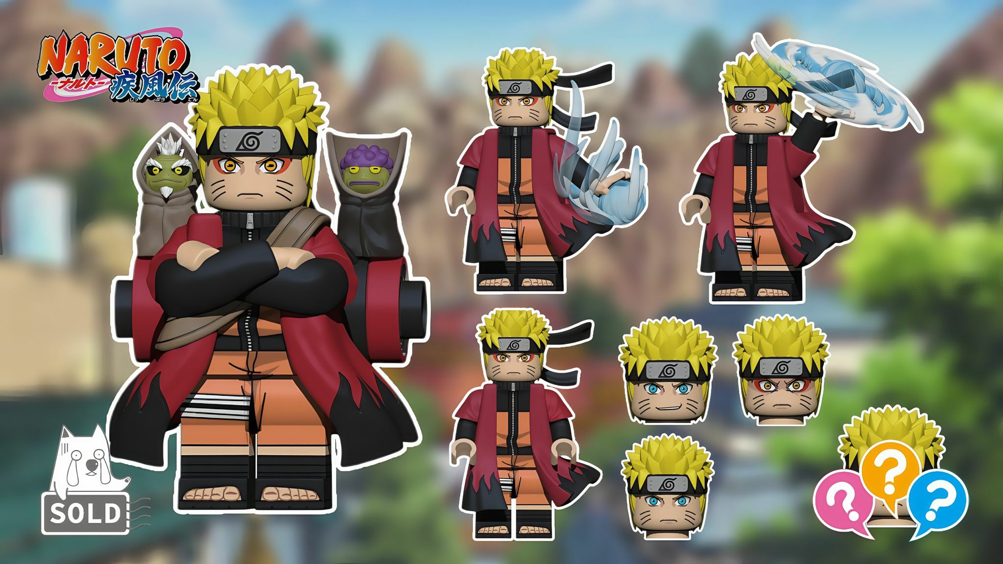 【Sold】渦卷鳴門 (仙人模式) （無法運送到韓國和中國）