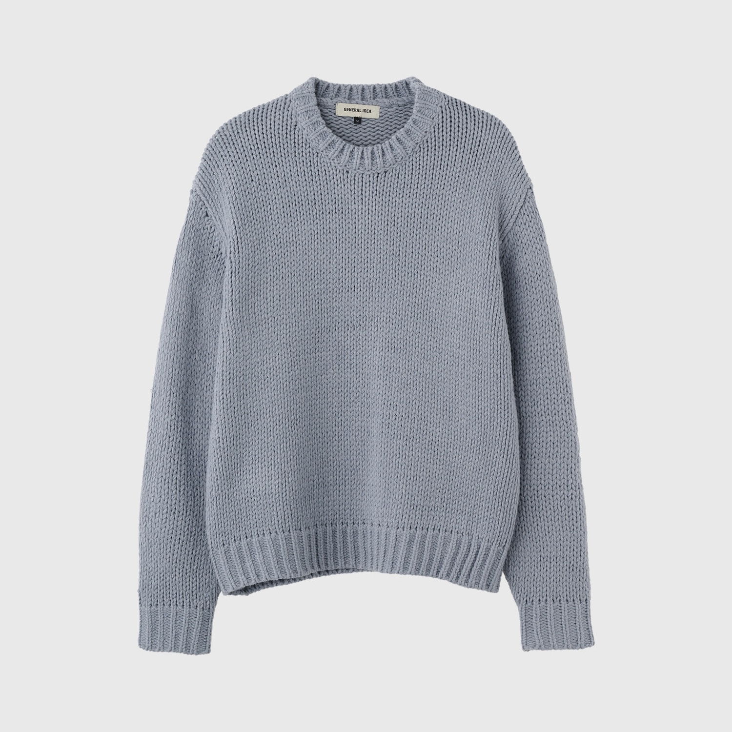 [GENERAL IDEA] HANDMADE KNIT PULLOVER