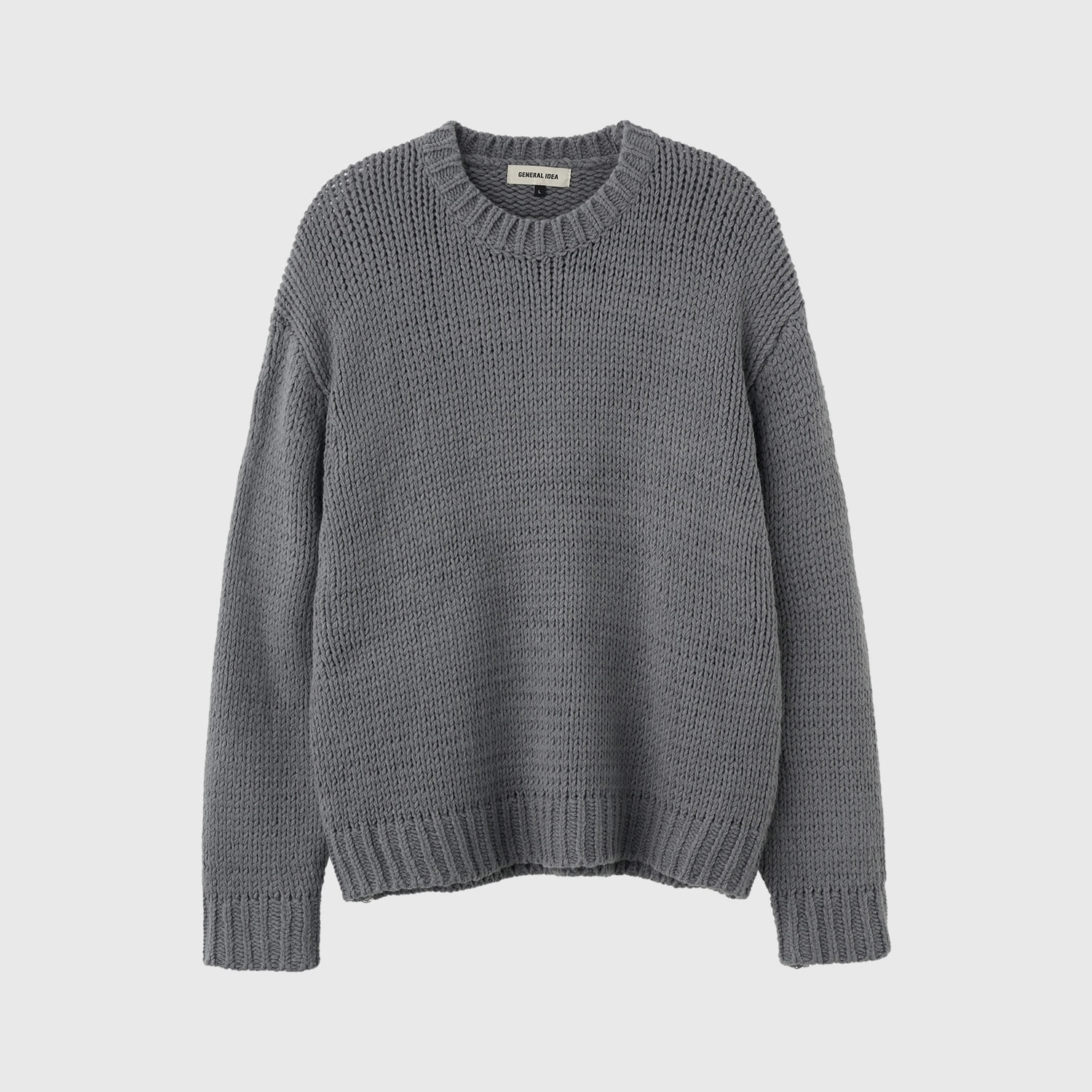 [GENERAL IDEA] HANDMADE KNIT PULLOVER