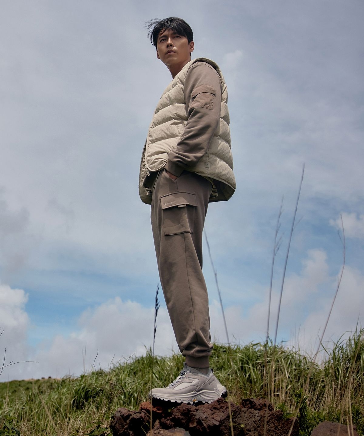 【代購】Snow Peak 雪諾必克 玄彬 Land Cargo 雙口袋 工裝 縮口褲 長褲 S24FUFFP60