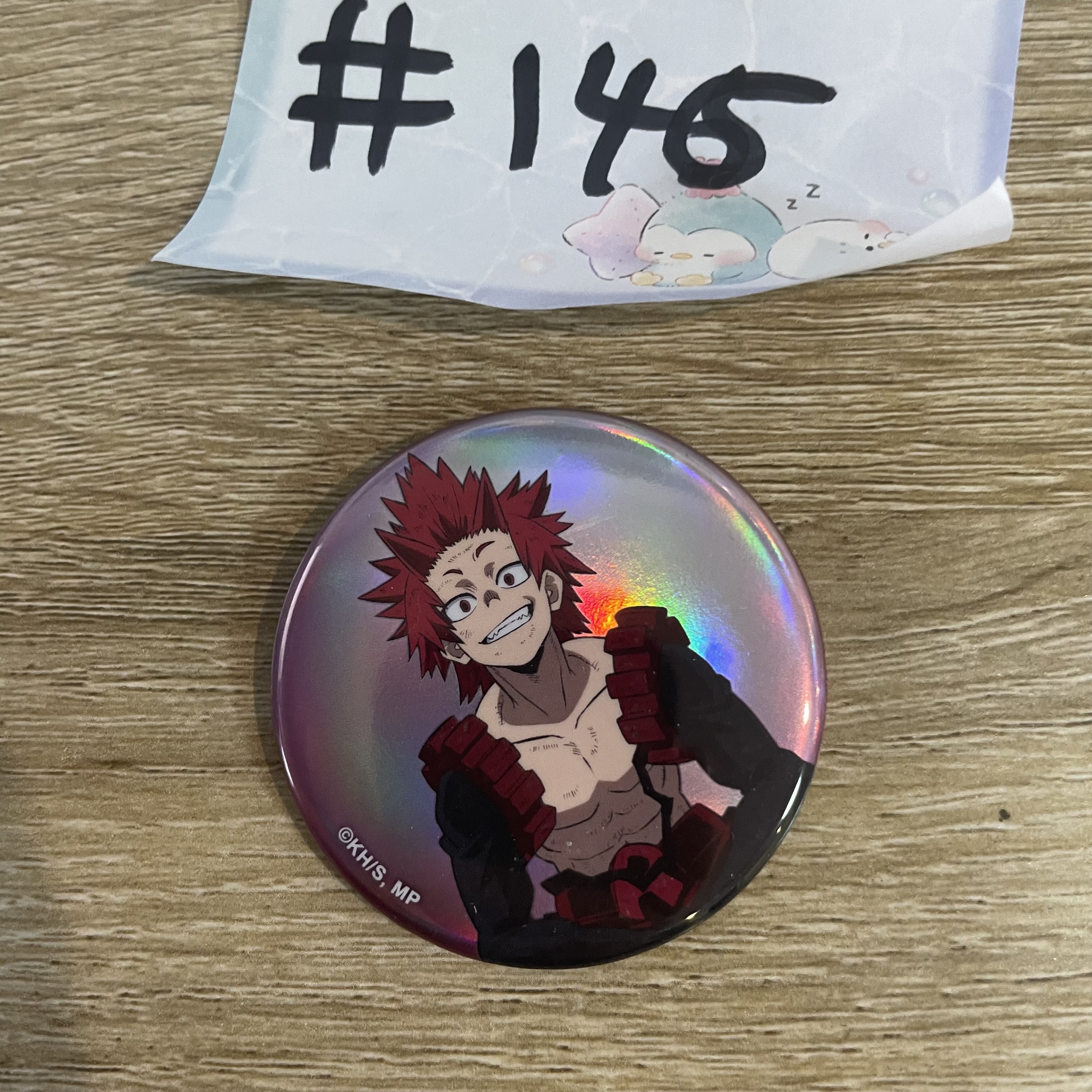 我的英雄學院 切島  襟章#146