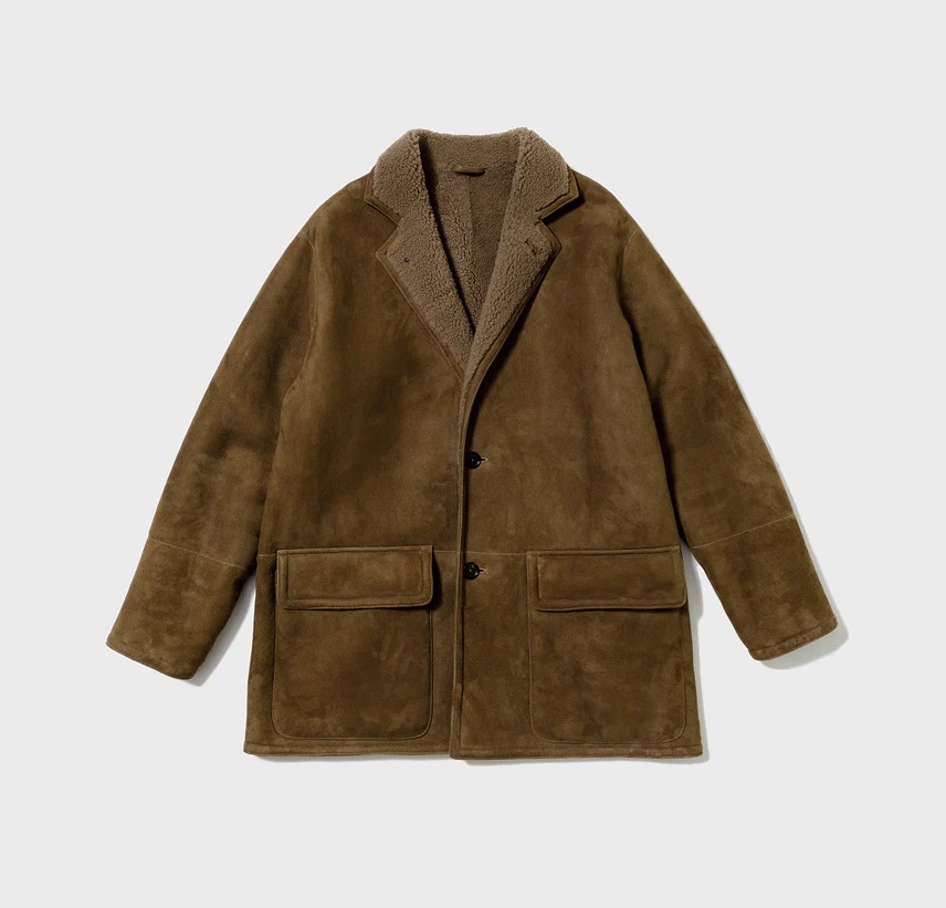 A.PRESSE 2024 A/W MOUTON COAT - PRE ORDER ITEM (預訂中)