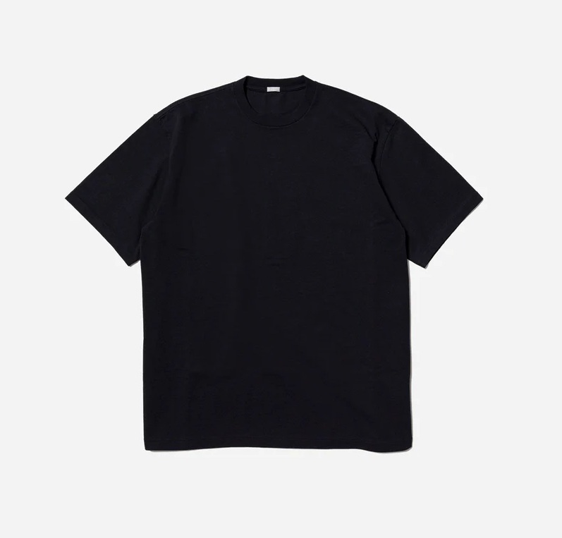 A.PRESSE HEAVY WEIGHT T-SHIRT - BLACK PRE ORDER ITEM (預訂中)
