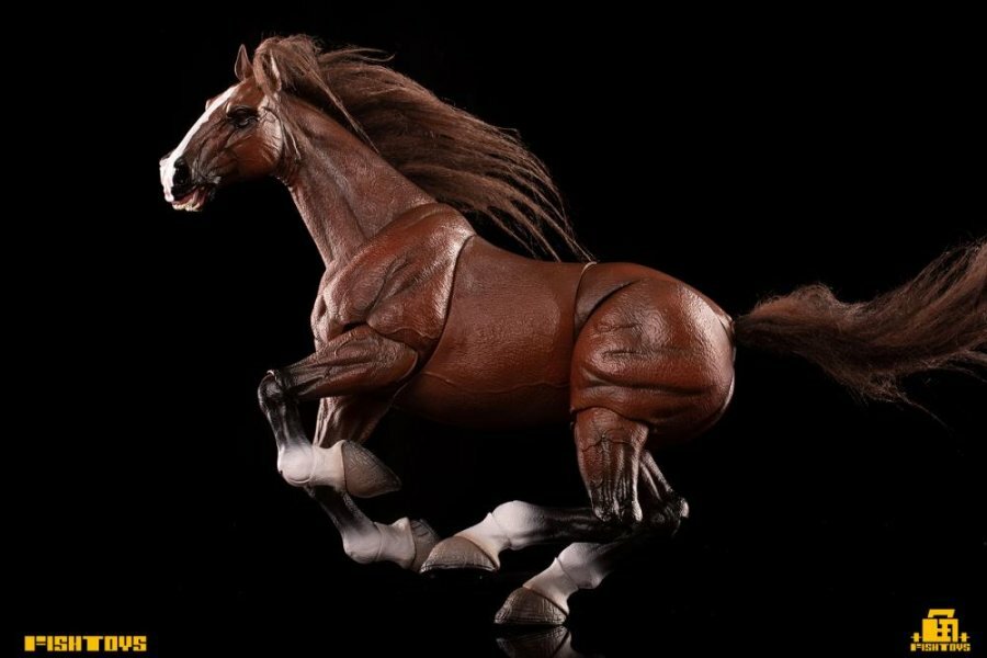 [訂金] 魚玩 1/12 棕色馬基礎版 A / B (自選)