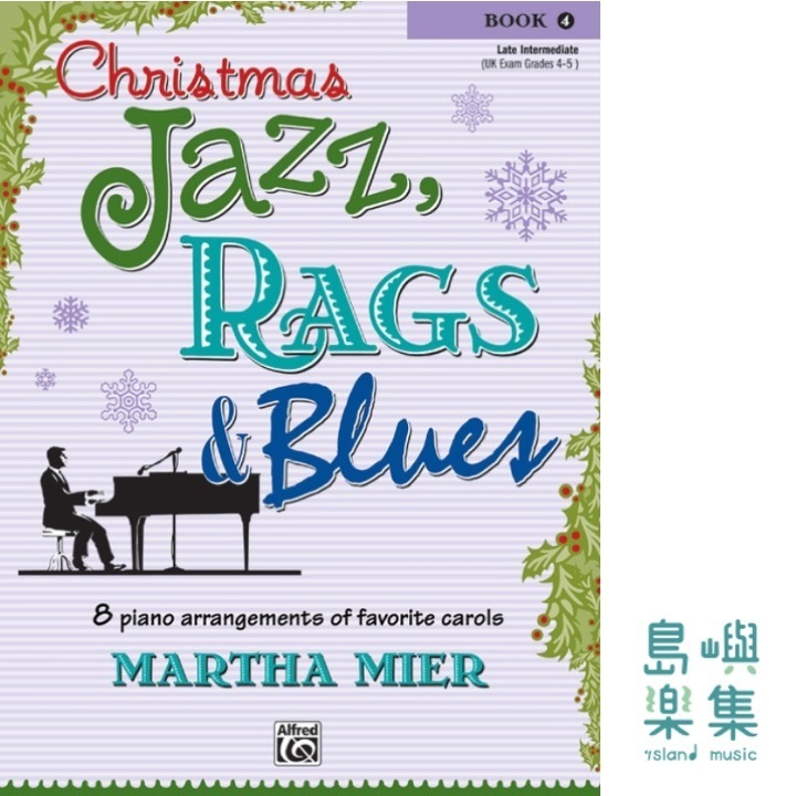 Christmas Jazz, Rags & Blues, Book 4