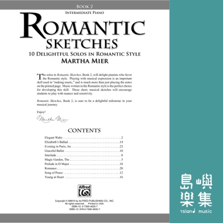 Romantic Sketches, Book 2