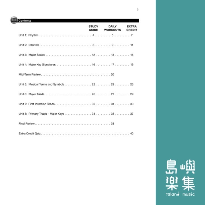 Theory for Busy Teens, Book A