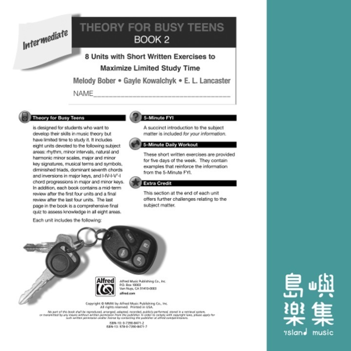 Theory for Busy Teens, Book 2