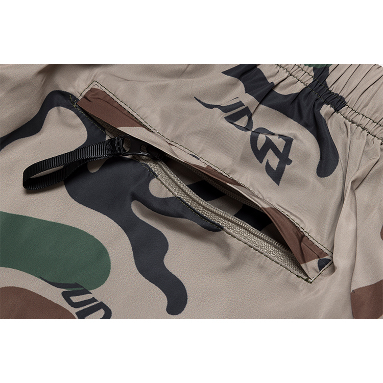 JUDGE®️  FACE THE MUSIC WARM UP PANTS [BLACK / CAMO ]