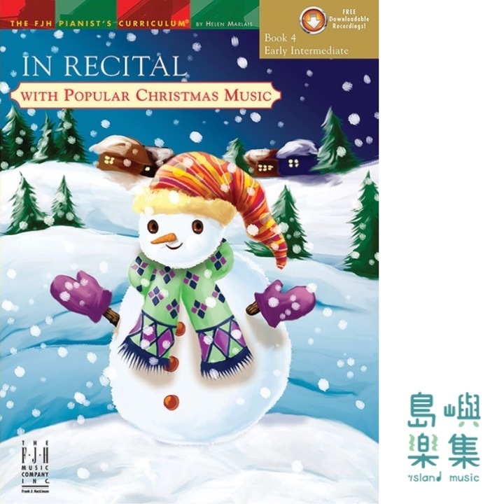 In Recital with Popular Christmas Music, Book 4
