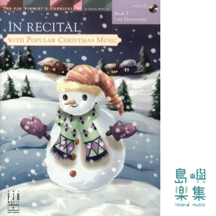 In Recital with Popular Christmas Music, Book 3