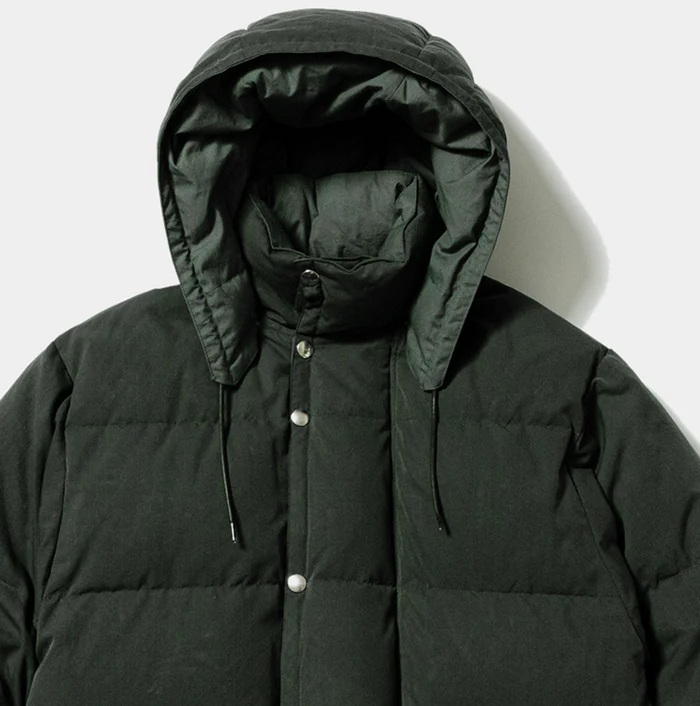A.PRESSE SILK RIPSTOP DESMAISON DOWN JACKET - DARK GREEN SIZE 2 PRE ORDER ITEM (預訂中)