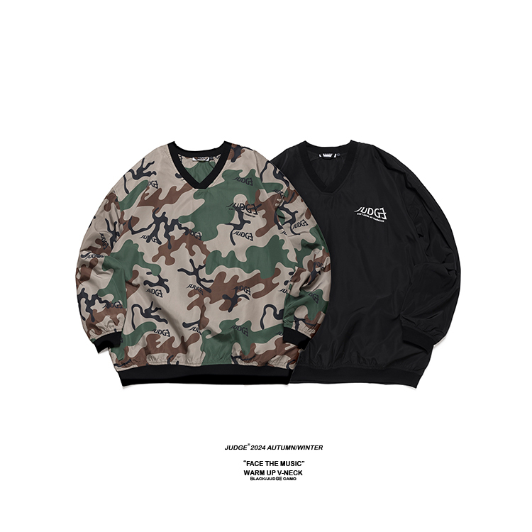 JUDGE®️ FACE THE MUSIC WARM UP V-NECK