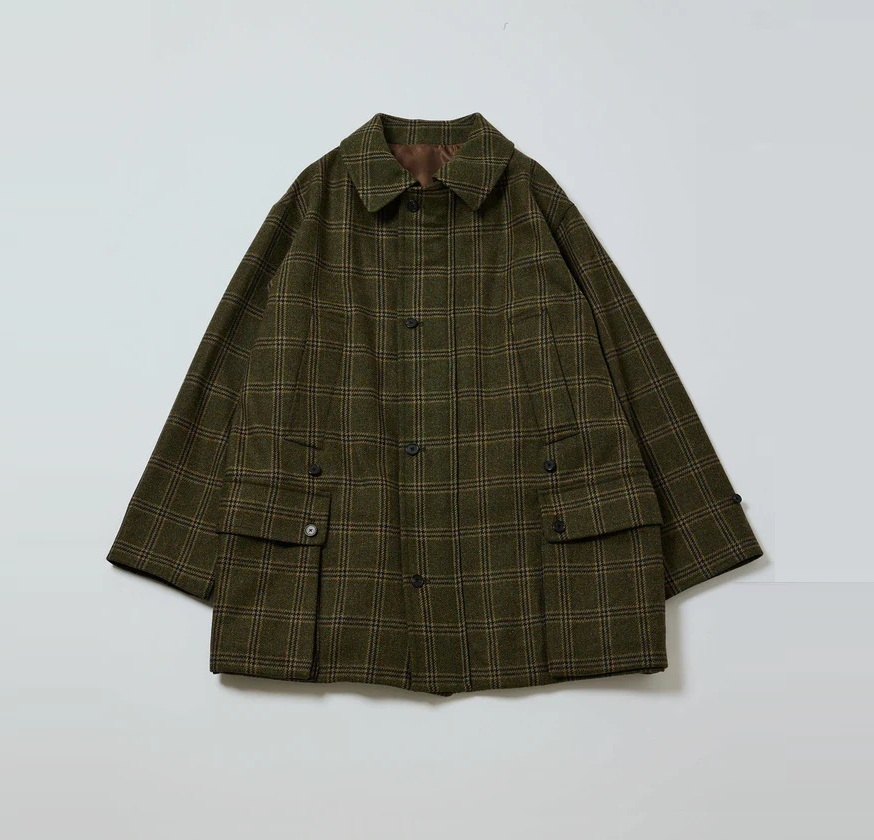 A.PRESSE HUNTING HALF COAT - CHECK PRE ORDER ITEM (預訂中)