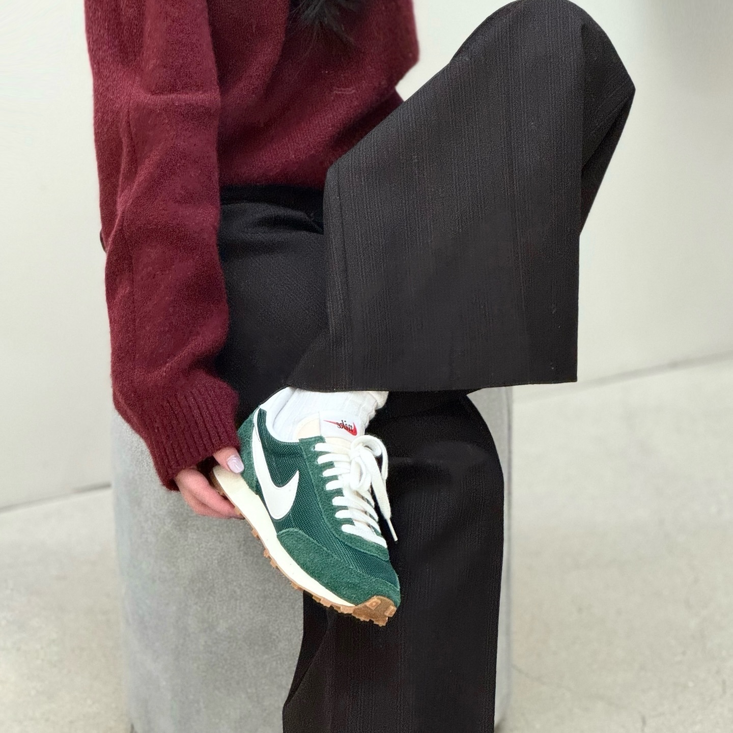 Nike DBreak Vintage 孔雀綠 森林綠 米白 鬆餅格紋 復古鞋 DX0751-301