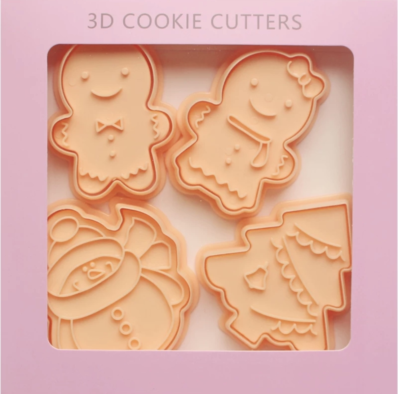 聖誕🎄曲奇模具4件套裝A